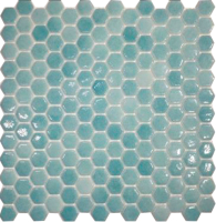 Мозаика Gidrostroy Glass Mosaic TN-012 (300x300, светло-зеленый) - 