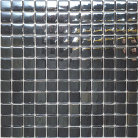 Мозаика Gidrostroy Glass Mosaic L-007 (317x317, черный) - 