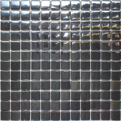 Мозаика Gidrostroy Glass Mosaic L-007 (317x317, черный)