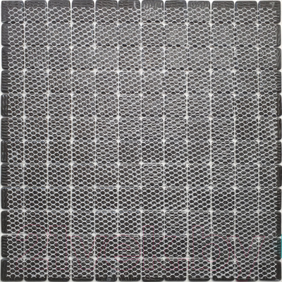 Мозаика Gidrostroy Glass Mosaic L-007 (317x317, черный)
