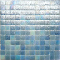 Мозаика Gidrostroy Glass Mosaic NL-002 (317x317, светло-голубой) - 