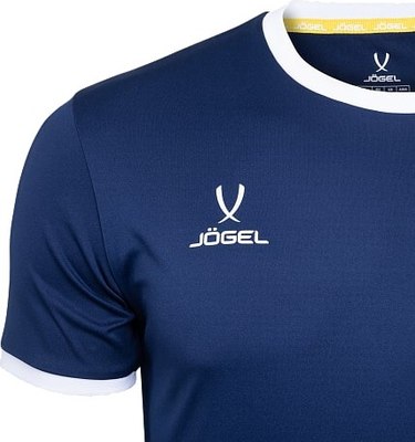 Футболка игровая футбольная Jogel Camp Origin Jersey / JFT-1020 (XXL, темно-синий/белый)