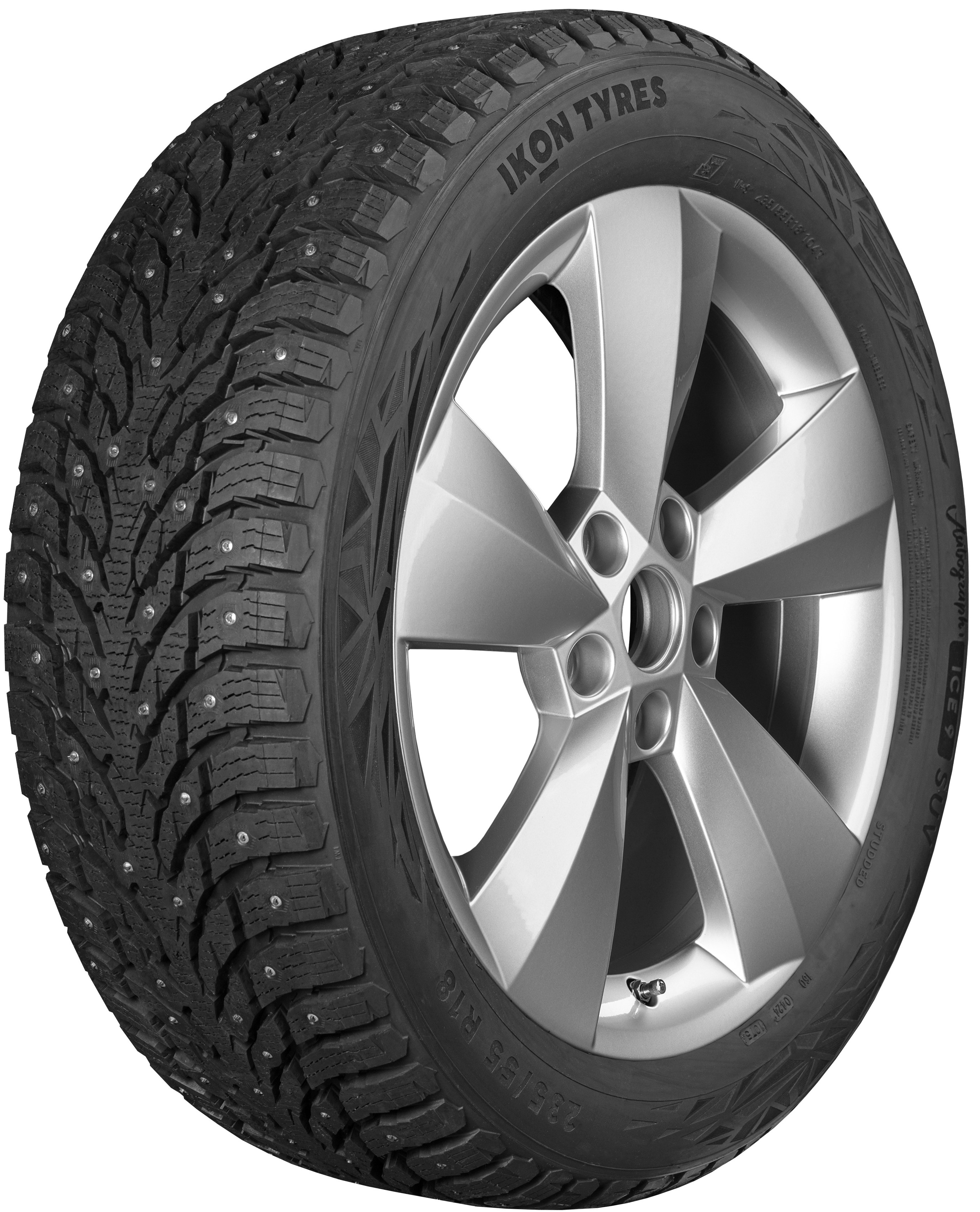Зимняя шина Ikon (Nokian Tyres) Autograph Ice 9 SUV 235/55R18 104T (шипы)