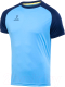 Футболка игровая футбольная Jogel Camp Reglan Jersey / JFT-1021-K (YXS, синий/темно-синий) - 