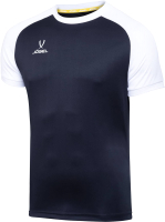 Футболка игровая футбольная Jogel Camp Reglan Jersey / JFT-1021-K (YL, черный/белый) -