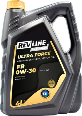 Моторное масло Revline Ultra Force FR 0W30 / RUFFR0304 (4л)