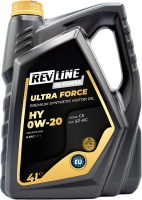 Моторное масло Revline Ultra Force HY C5 0W20 / RUFHYC50204 (4л) - 