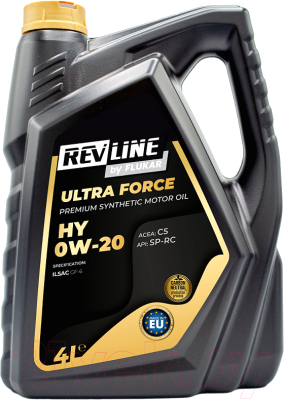 Моторное масло Revline Ultra Force HY C5 0W20 / RUFHYC50204 (4л)
