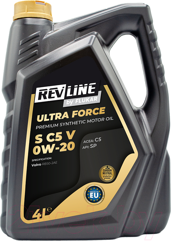 Моторное масло Revline Ultra Force S C5 V 0W20 / RUFSC5V0204 (4л)