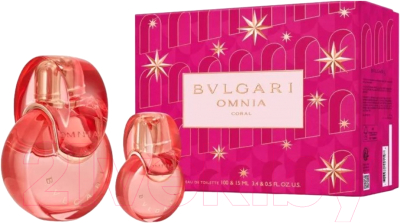 Парфюмерный набор Bvlgari Omnia Coral (100мл+15мл)