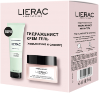 Набор косметики для лица Lierac Hydragenist Крем-гель+Маска Отшелушивающая (50мл+75мл) - 