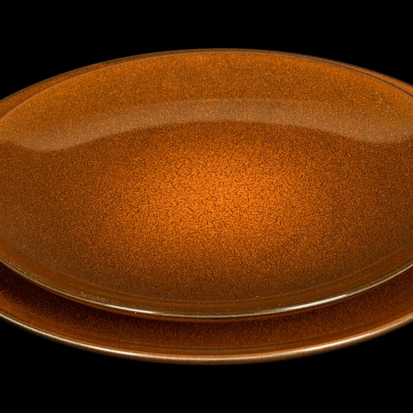 Тарелка столовая обеденная Corone Cocorita XSY2249 / фк8829 (оранжевый)