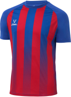 Футболка игровая футбольная Jogel Camp Striped Jersey / JC1ST0121.ZR-K (YL, красный/синий) -
