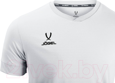 Футболка игровая футбольная Jogel Division PerFormDRY Union Jersey (YS, белый/белый)