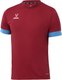 Футболка игровая футбольная Jogel Division PerFormDRY Union Jersey (XS, гранатовый/голубой/белый) - 