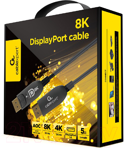 Кабель Cablexpert CC-DP8K-AOC-5M