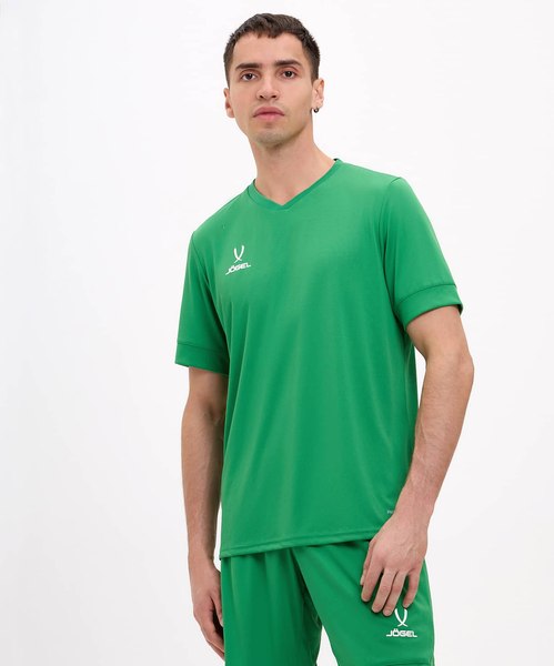 Футболка игровая футбольная Jogel Division PerFormDRY Union Jersey (XXL, зеленый)