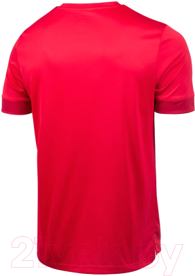Футболка игровая футбольная Jogel Division PerFormDRY Union Jersey (YM, красный/ темно-красный/белый)