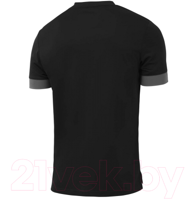 Футболка игровая футбольная Jogel Division PerFormDRY Union Jersey (L, черный/темно-серый/белый)