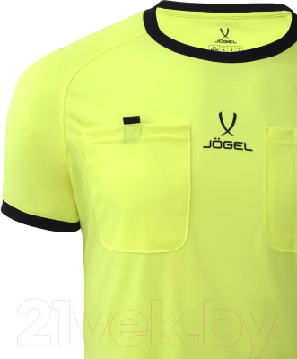 Изображение товара Футболка судейская Jogel Referee tee (M, желтый)