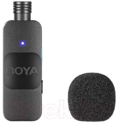 Радиосистема микрофонная BOYA BY-V20 (черный)