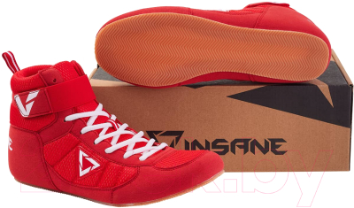 Обувь для бокса Insane Rapid / IN22-BS100-K (р.33, красный)