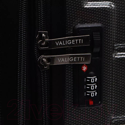 Чемодан на колесах Valigetti 338-2801/3-20DGR (серый)