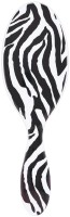 Расческа-массажер Wet Brush Original Detangler Safari Zebra BWR830SAFZE (черный/белый) - 