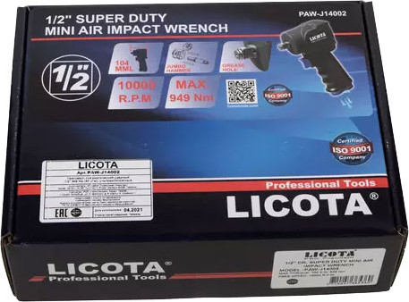 Изображение товара Пневмогайковерт Licota PAW-J14002