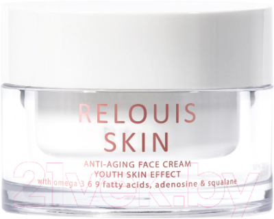 Крем для лица Relouis Skin Anti-Age Эффект молодой кожи 50+ (40г)