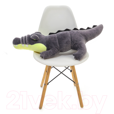 Подушка-игрушка Sima-Land Крокодил / 10628006 (серый)