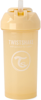 Поильник Twistshake Straw Cup с трубочкой / 78713 (360мл, карамельный бежевый) - 