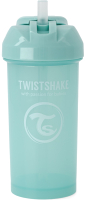 Поильник Twistshake Straw Cup с трубочкой / 78714   (360мл, бирюзовый) - 