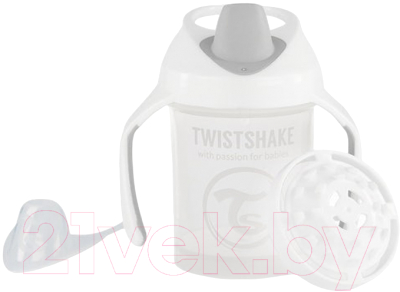 Поильник Twistshake Mini Cup / 78711 (230мл, светло-серый)