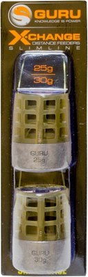 

Кормушка рыболовная, Slimline X-Change Distance Feeder Small 25г+30г / GAD21