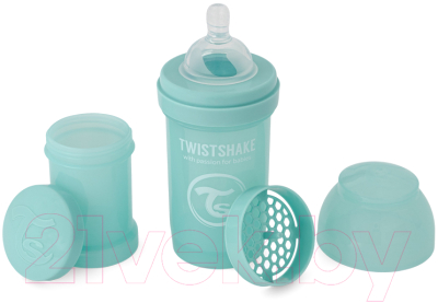 Бутылочка для кормления Twistshake Антиколиковая 78718 (180мл, бирюзовый)