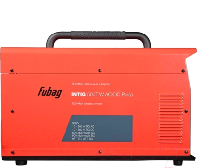 Инвертор сварочный Fubag INTIG 500 T W AC/DC PULSE (31457) + Горелка FB TIG 550W (31457.5)