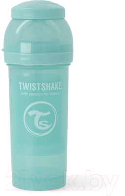 Бутылочка для кормления Twistshake Антиколиковая 78722 (260мл, бирюзовый)
