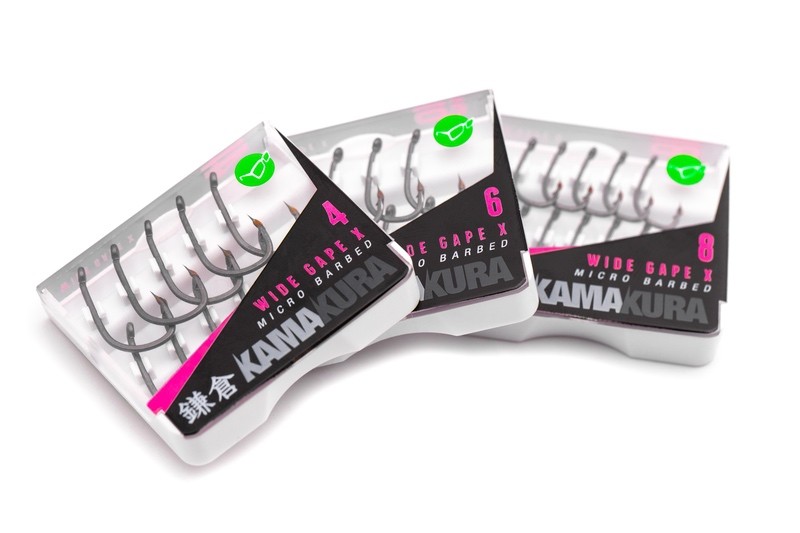 Набор крючков рыболовных Korda Kamakura Wide Gape X №6 микробородка / KAM29 — фото 6