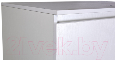 Шкаф Polini Kids Simple 1910 с ящиками / 0002798.9 (белый)
