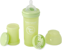 Бутылочка для кормления Twistshake Антиколиковая 78720 (260мл, зеленый кактус) - 