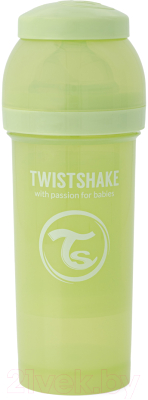 Бутылочка для кормления Twistshake Антиколиковая 78720 (260мл, зеленый кактус)