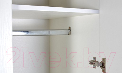 Изображение товара Шкаф Polini Kids Simple 1920 с ящиками / 0002800.9 (белый)