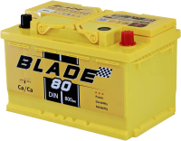 Автомобильный аккумулятор BLADE R низкий / 6CT-80VL-(0) LB (80 А/ч) - 