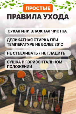 Набор ковриков Kiminy Для кухни / CFD463 (2шт)