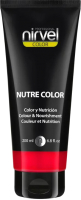 Тонирующая маска для волос Nirvel Nutre Color (200мл, кармин) - 