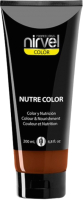 Тонирующая маска для волос Nirvel Nutre Color (200мл, темно-коричневый) - 