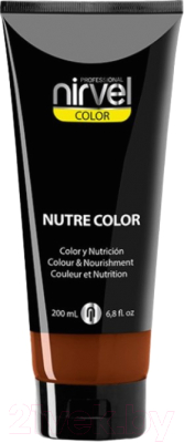 Тонирующая маска для волос Nirvel Nutre Color (200мл, темно-коричневый)