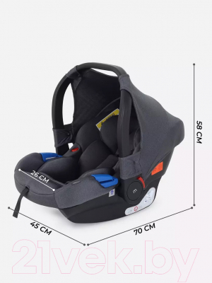 Автокресло MOWbaby Step / UB516  (Grey)