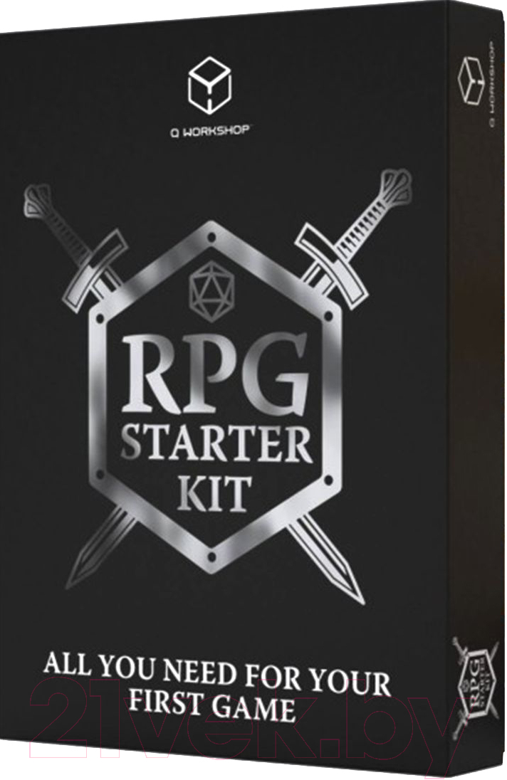 Набор кубиков для настольной игры Q-Workshop RPG Starter Kit / SKIT22